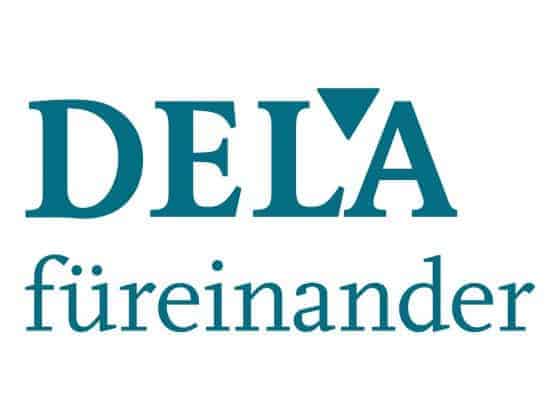 Logo DELA füreinander