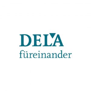 Logo DELA füreinander